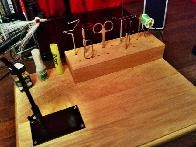 DIY Fly Tying Desk Plans Woodworking PDF Download square 